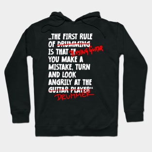 The First Rule Of Guitarist Hoodie